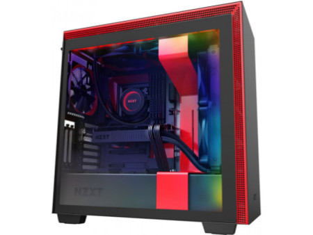 Gabinete Gamer NZXT H510, Mid Tower, Vidro Temperado, Black, Sem Fonte, Com 2 Fans, CA-H510B-B1