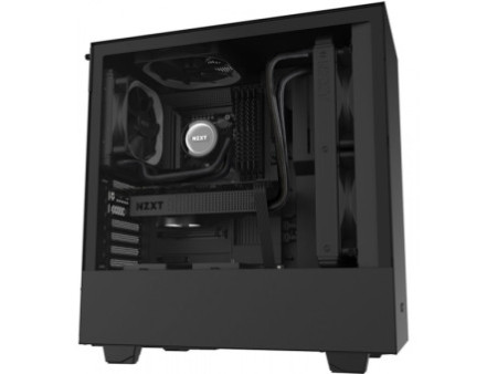 Gabinete Gamer NZXT H510, Mid Tower, Vidro Temperado, Red, Sem Fonte, Com 2 Fans, CA-H510B-BR