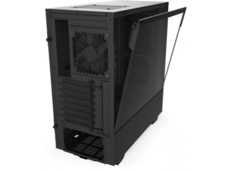 Gabinete Gamer NZXT H510, Mid Tower, Vidro Temperado, Red, Sem Fonte, Com 2 Fans, CA-H510B-BR