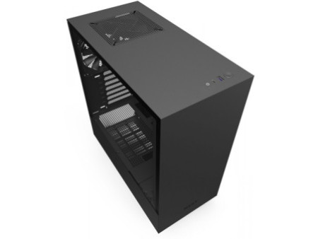 Gabinete Gamer NZXT H510, Mid Tower, Vidro Temperado, Red, Sem Fonte, Com 2 Fans, CA-H510B-BR