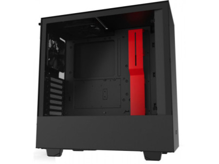 Gabinete Gamer NZXT H510, Mid Tower, Com 2 Fans, Vidro Temperado, White, Sem Fonte, CA-H510B-W1