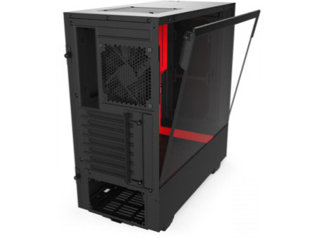 Gabinete Gamer NZXT H510, Mid Tower, Com 2 Fans, Vidro Temperado, White, Sem Fonte, CA-H510B-W1