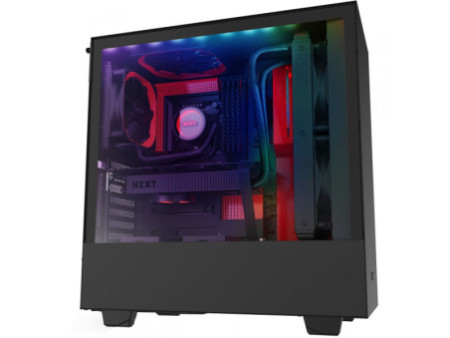 Gabinete Gamer NZXT H510i, Mid Tower, Vidro Temperado, White, Sem Fonte, Com 2 Fans, CA-H510I-W1