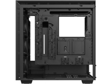 Gabinete Gamer NZXT, H710, Mid Tower, Vidro Temperado, Red, Sem Fonte, Com 4 Fans