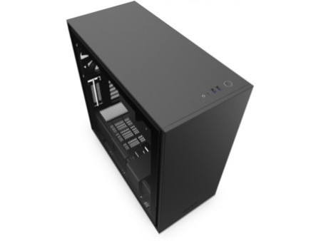 Gabinete Gamer NZXT, H710, Mid Tower, Vidro Temperado, Red, Sem Fonte, Com 4 Fans