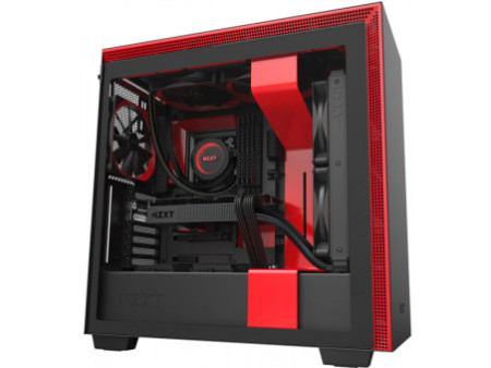 Gabinete Gamer NZXT H710, Mid Tower, Vidro Temperado, White, CA-H710B-W1, Sem Fonte, Com 4 Fans