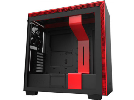 Gabinete Gamer NZXT H710, Mid Tower, Vidro Temperado, White, CA-H710B-W1, Sem Fonte, Com 4 Fans