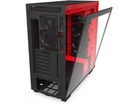 Gabinete Gamer NZXT H710, Mid Tower, Vidro Temperado, White, CA-H710B-W1, Sem Fonte, Com 4 Fans