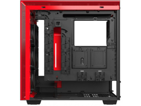 Gabinete Gamer NZXT H710, Mid Tower, Vidro Temperado, White, CA-H710B-W1, Sem Fonte, Com 4 Fans