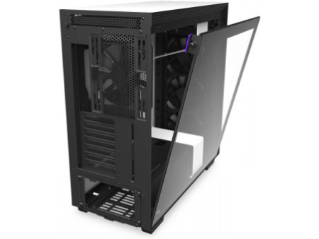 Gabinete Gamer NZXT H710i, Mid Tower, Com 4 Fans, Vidro Temperado, White, Sem Fonte, CA-H710I-W1