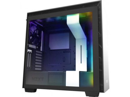 Gabinete Gamer NZXT H210i, Mini Tower, Vidro Temperado, White, Sem Fonte, Com 2 Fans, CA-H210I-W1