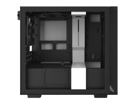 Gabinete Gamer NZXT H210i, Mini Tower, Vidro Temperado, Black, Sem Fonte, Com 2 Fans, CA-H210I-B1