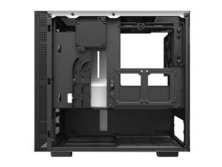 Gabinete Gamer NZXT H210i, Mini Tower, Vidro Temperado, Black, Sem Fonte, Com 2 Fans, CA-H210I-B1