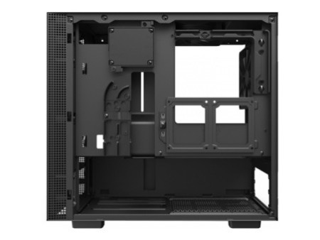Gabinete Gamer NZXT H210, Mini Tower, Vidro Temperado, Black, Sem Fonte, Com 2 Fans, CA-H210B-B1