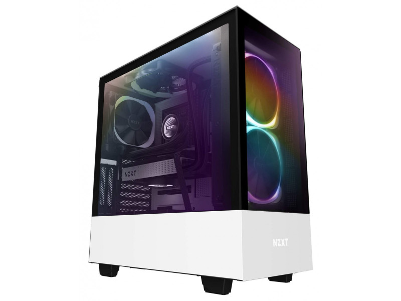 Gabinete Gamer NZXT H510 ELite, Mid Tower, Vidro Temperado, Black, Sem Fonte, Com 2 Fans, CA-H510E-B1