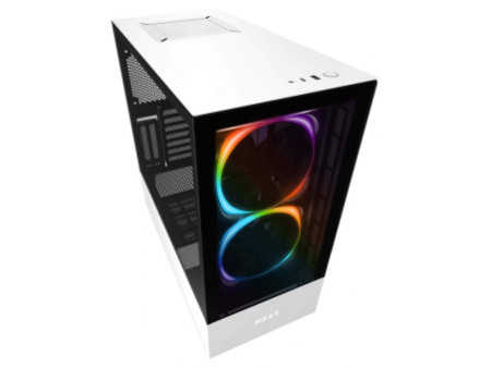 Gabinete Gamer NZXT H510 ELite, Mid Tower, Vidro Temperado, Black, Sem Fonte, Com 2 Fans, CA-H510E-B1