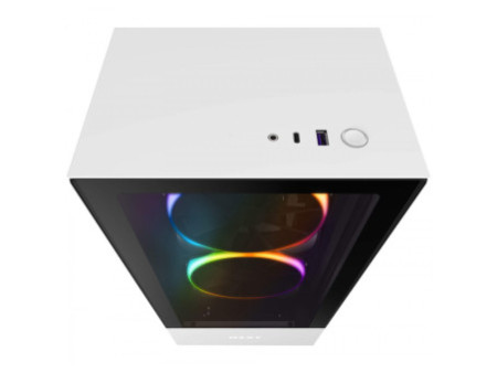 Gabinete Gamer NZXT H510 ELite, Mid Tower, Vidro Temperado, Black, Sem Fonte, Com 2 Fans, CA-H510E-B1
