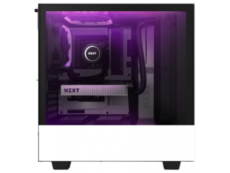 Gabinete Gamer NZXT H510 ELite, Mid Tower, Vidro Temperado, Black, Sem Fonte, Com 2 Fans, CA-H510E-B1
