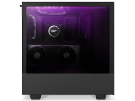 Gabinete Gamer NZXT H200, Mini Tower, Com 2 Fans, Vidro Temperado, Black-Red, S-Fonte, CA-H200B-BR