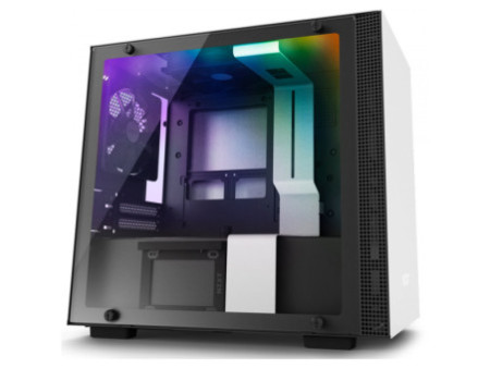 Gabinete Gamer NZXT H200i Smart, Com 2 Fans, Vidro Temperado, Black, Sem Fonte, CA-H200W-BB
