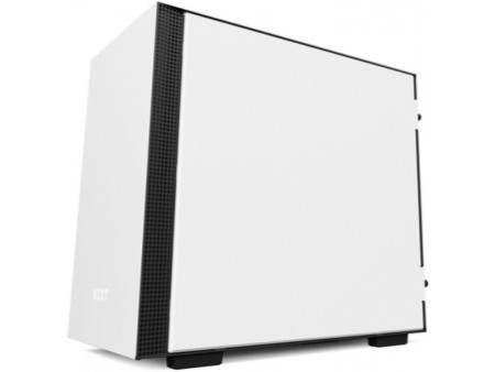 Gabinete Gamer NZXT H200i Smart, Com 2 Fans, Vidro Temperado, Black, Sem Fonte, CA-H200W-BB