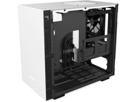 Gabinete Gamer NZXT H200i Smart, Com 2 Fans, Vidro Temperado, Black, Sem Fonte, CA-H200W-BB