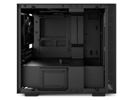 Gabinete Gamer NZXT H200, Mini Tower, Com 2 Fans, Vidro Temperado, Black-Blue, Sem Fonte, CA-H200B-BL