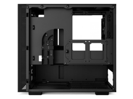 Gabinete Gamer NZXT H200, Mini Tower, Com 2 Fans, Vidro Temperado, Black-Blue, Sem Fonte, CA-H200B-BL