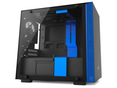 Gabinete Gamer NZXT H200, Mini Tower, Com 2 Fans, Vidro Temperado, White, Sem Fonte, CA-H200B-W1
