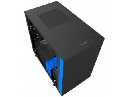Gabinete Gamer NZXT H200, Mini Tower, Com 2 Fans, Vidro Temperado, White, Sem Fonte, CA-H200B-W1