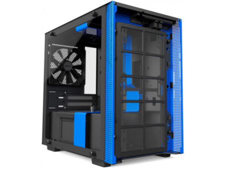 Gabinete Gamer NZXT H200, Mini Tower, Com 2 Fans, Vidro Temperado, White, Sem Fonte, CA-H200B-W1