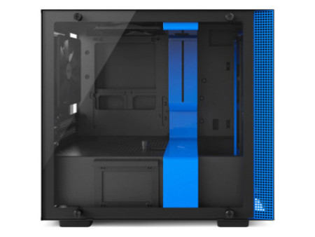 Gabinete Gamer NZXT H200, Mini Tower, Com 2 Fans, Vidro Temperado, White, Sem Fonte, CA-H200B-W1