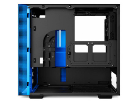 Gabinete Gamer NZXT H200, Mini Tower, Com 2 Fans, Vidro Temperado, White, Sem Fonte, CA-H200B-W1