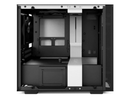 Gabinete Gamer NZXT H200, Mini Tower, Com 2 Fans, Vidro Temperado, Black, Sem Fonte, CA-H200B-B1