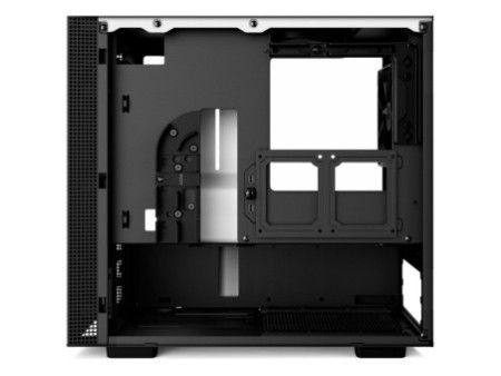 Gabinete Gamer NZXT H200, Mini Tower, Com 2 Fans, Vidro Temperado, Black, Sem Fonte, CA-H200B-B1