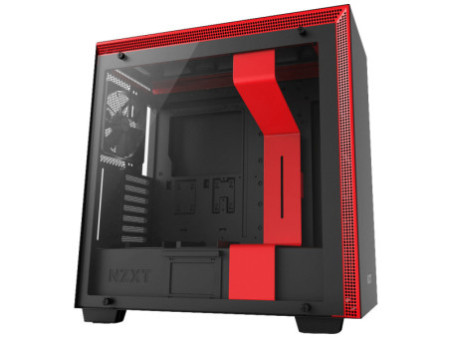 Gabinete Gamer NZXT H700, Mid Tower, Com 4 Fans, Vidro Temperado, Black-Blue, Sem Fonte, CA-H700B-BL