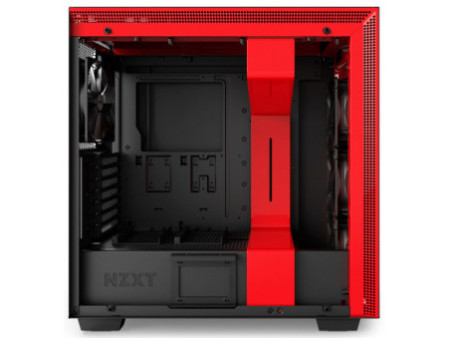 Gabinete Gamer NZXT H700, Mid Tower, Com 4 Fans, Vidro Temperado, Black-Blue, Sem Fonte, CA-H700B-BL
