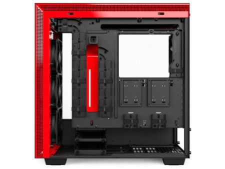 Gabinete Gamer NZXT H700, Mid Tower, Com 4 Fans, Vidro Temperado, Black-Blue, Sem Fonte, CA-H700B-BL