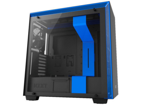 Gabinete Gamer NZXT H500, Mid Tower, Com 2 Fans, Vidro Temperado, Black, Sem Fonte, CA-H500B-B1
