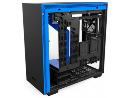 Gabinete Gamer NZXT H500, Mid Tower, Com 2 Fans, Vidro Temperado, Black, Sem Fonte, CA-H500B-B1