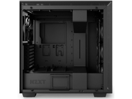 Gabinete Gamer NZXT H500, Mid Tower, Com 2 Fans, Vidro Temperado, Black-Blue, Sem Fonte, CA-H500B-BL