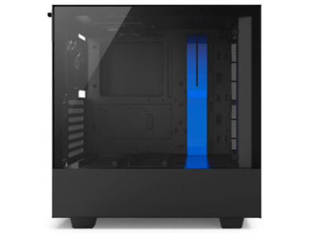 Gabinete Gamer NZXT H500, Mid Tower, Com 2 Fans, Vidro Temperado, Black-Red, Sem Fonte, CA-H500B-BR