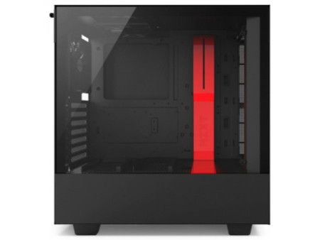 Gabinete Gamer NZXT H500, Mid Tower, Com 2 Fans, Vidro Temperado, White, Sem Fonte, CA-H500B-W1