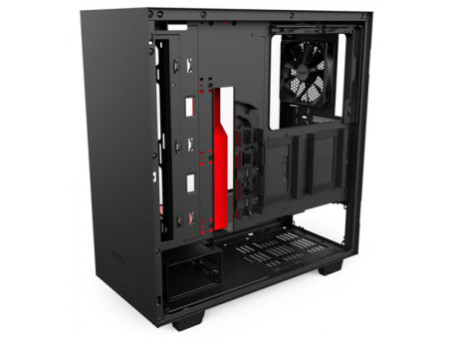 Gabinete Gamer NZXT H500, Mid Tower, Com 2 Fans, Vidro Temperado, White, Sem Fonte, CA-H500B-W1