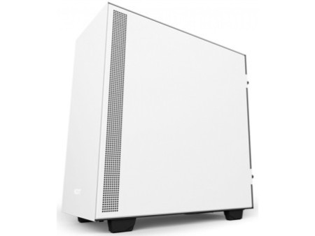 Gabinete Gamer NZXT H500I, Mid Tower, Com 2 Fans, Vidro Temperado, Black-Blue, Sem Fonte, CA-H500W-BL