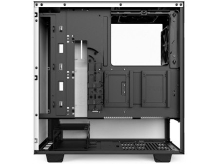 Gabinete Gamer NZXT H500I, Mid Tower, Com 2 Fans, Vidro Temperado, Black-Blue, Sem Fonte, CA-H500W-BL