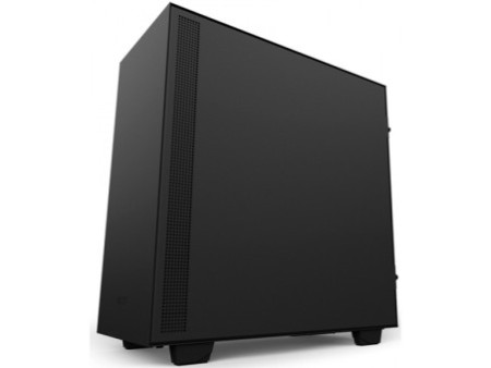 Gabinete Gamer NZXT H500I, Mid Tower, Com 2 Fans, Vidro Temperado, Black-Red, Sem Fonte, CA-H500W-BR