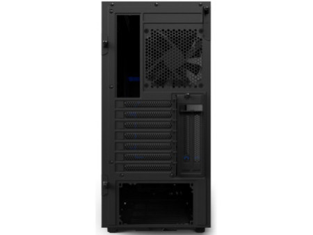Gabinete Gamer NZXT H500I, Mid Tower, Com 2 Fans, Vidro Temperado, Black-Red, Sem Fonte, CA-H500W-BR