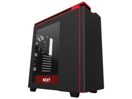 Gabinete Gamer NZXT H400I, Mid Tower, Com 3 Fans, Vidro Temperado, Sem Fonte, CA-H400W-BL