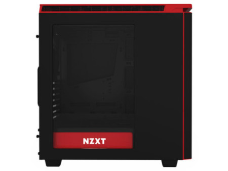 Gabinete Gamer NZXT H400I, Mid Tower, Com 3 Fans, Vidro Temperado, Sem Fonte, CA-H400W-BL